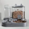 D_NQ_NP_2X_605570-CBT109256986424_042026-F Comedero Y Bebedero Automático 2 En 1 Para Mascotas Grey
