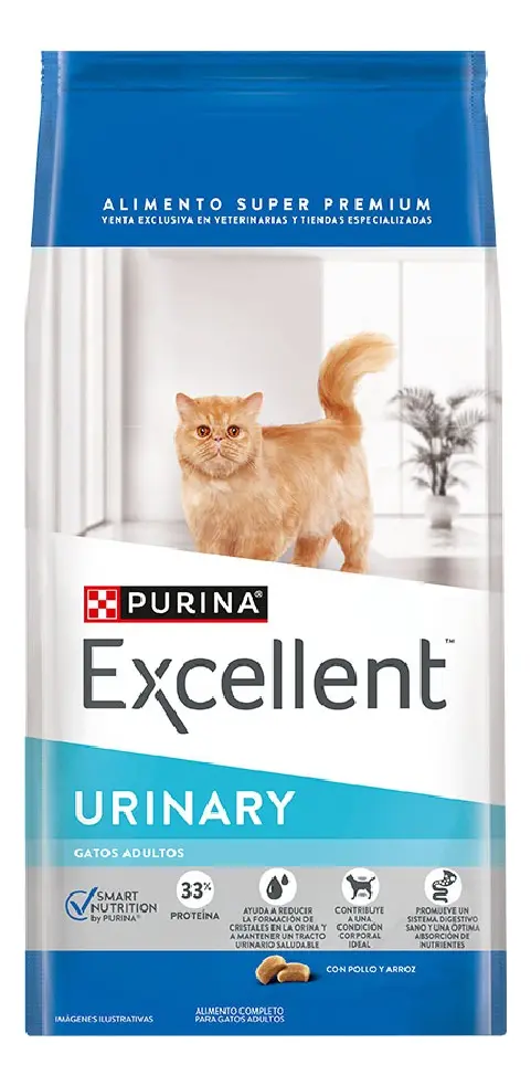 Excellent Gato Adulto Urinary X 7.5 Kg