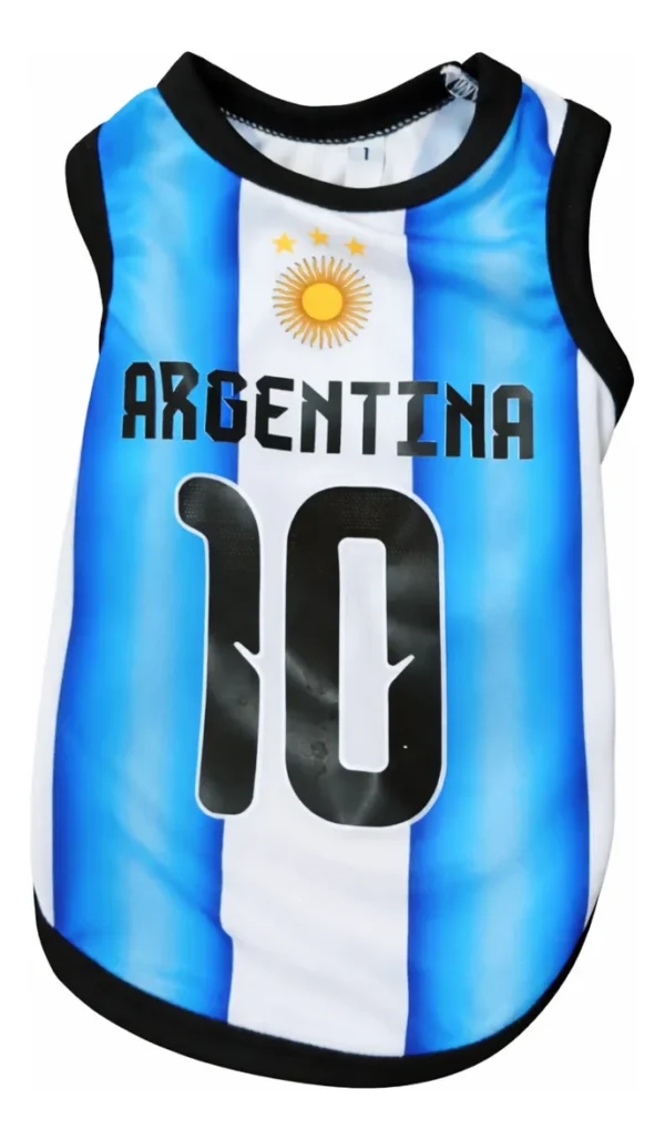 Remera Selección Argentina Perros Camiseta Mascotas Talle1-6