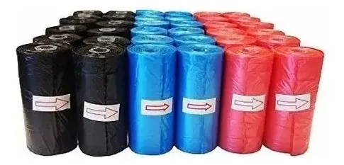 D_NQ_NP_2X_813067-MLA109631660974_042026-F Pack 540 Bolsitas Sanitarias Caca Residuos Perro 36 Rollos