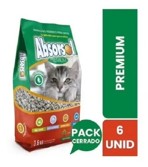 D_NQ_NP_2X_847948-MLU73811660597_012024-F Piedras sanitarias -Absorsol Premium PACK 6 UNI X 3.6 Kg