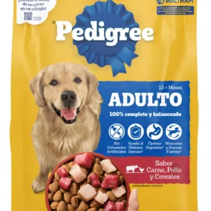 Pedigree Alimento Seco Perro Adulto Carne Pollo Cereal 21kg