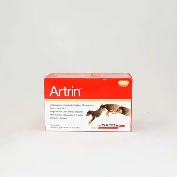 Artrin Condroprotector Para Perros Y Gatos X 30 Comprimidos