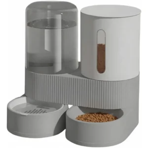 Comedero Bebedero Dispenser Doble Automatico 2,6lts Mascotas