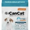 Cancat paños pañales entrenamiento perros 50 unidades 60x40cm