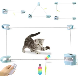 Ejercitador De Gatos Juguete Interactivo Caza 3 Velocidades