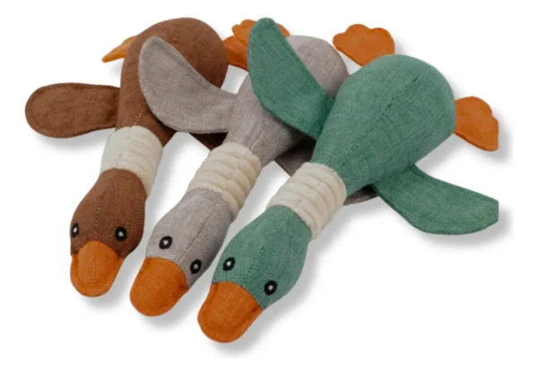 Juguete De Peluche Sonoro Pato Para Perros Gatos De 29 Cm