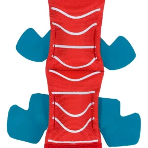 Oh Fire Biterz Lagartija Medium Peluche Para Perros Rojo