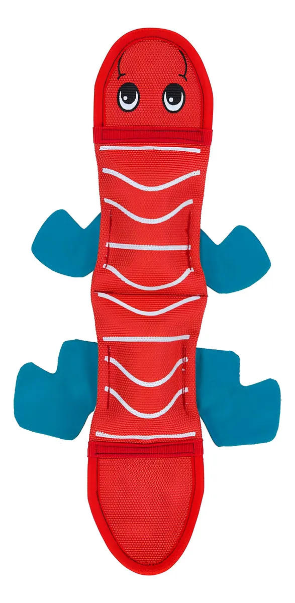 D_NQ_NP_2X_669141-MLA107128302976_022026-F Oh Fire Biterz Lagartija Medium Peluche Para Perros Rojo
