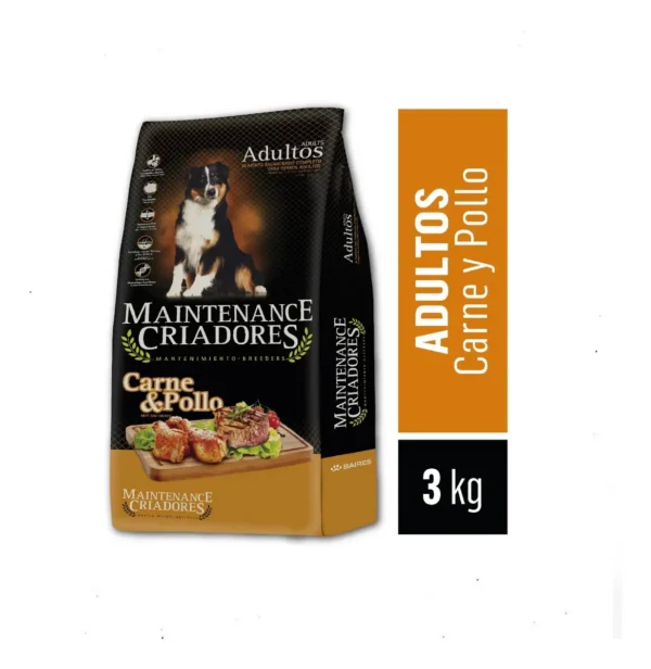 Alimento Maintenance Criadores para perro adulto todos los tamaños sabor carne y pollo de 3 kg
