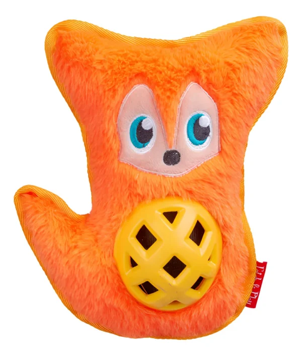 Juguete Peluche Para Perros Howler & Co Nexabelly 24 Cm Naranja Fox