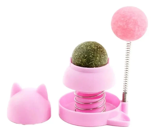 D_NQ_NP_2X_708611-MLA86611333817_062025-F Juguete Interactivo Para Gato Catnip Giratorio Sprik