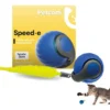 Pelota Interactiva Premium Para Gatos Con Pluma Color Azul Inteligente Recargable Usb Antiansiedad perros pequeños