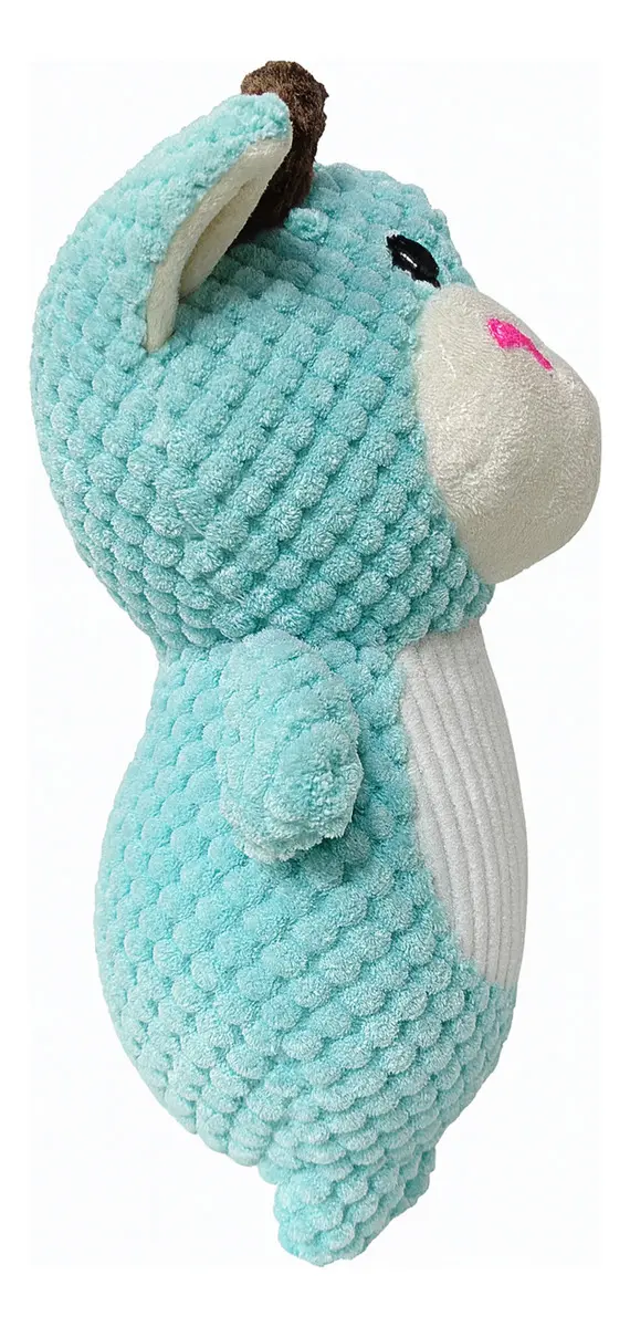 Juguete Peluche Perro Howler Baby Blue 22cm Con Sonido Animales Celeste