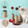 Rascador Para Gatos De Sisal Con Base Y Pelota