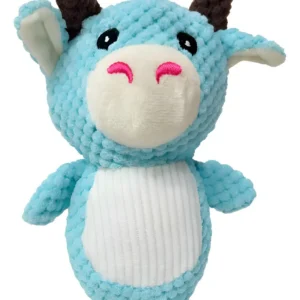 Juguete Peluche Perro Howler Baby Blue 22cm Con Sonido Animales Celeste