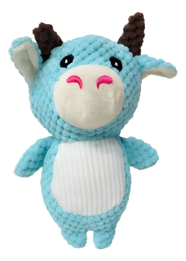 Juguete Peluche Perro Howler Baby Blue 22cm Con Sonido Animales Celeste