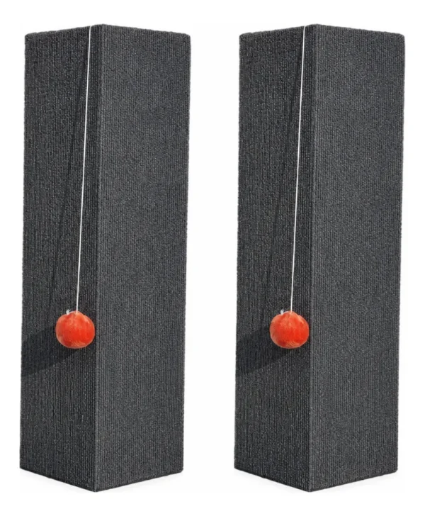 Rascador Esquinero Para Gatos - Sillón Y Pared 60cm X2 Unds