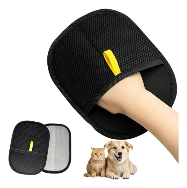 Guante Cepillo Quita Pelusas Y Pelos Perro Gato Sillón Ropa