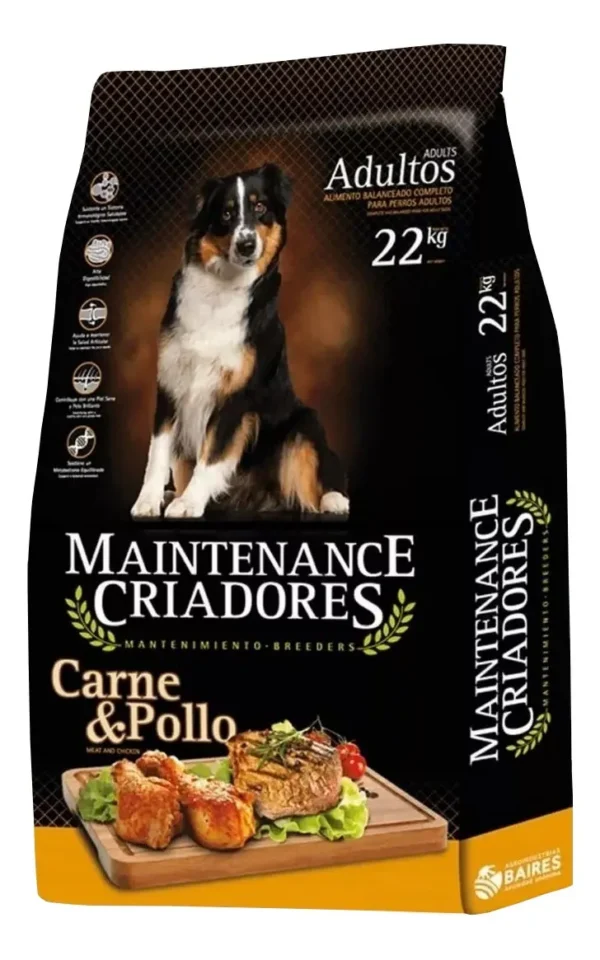 Alimento Maintenance Criadores para perro adulto todos los tamaños sabor carne y pollo de 3 kg