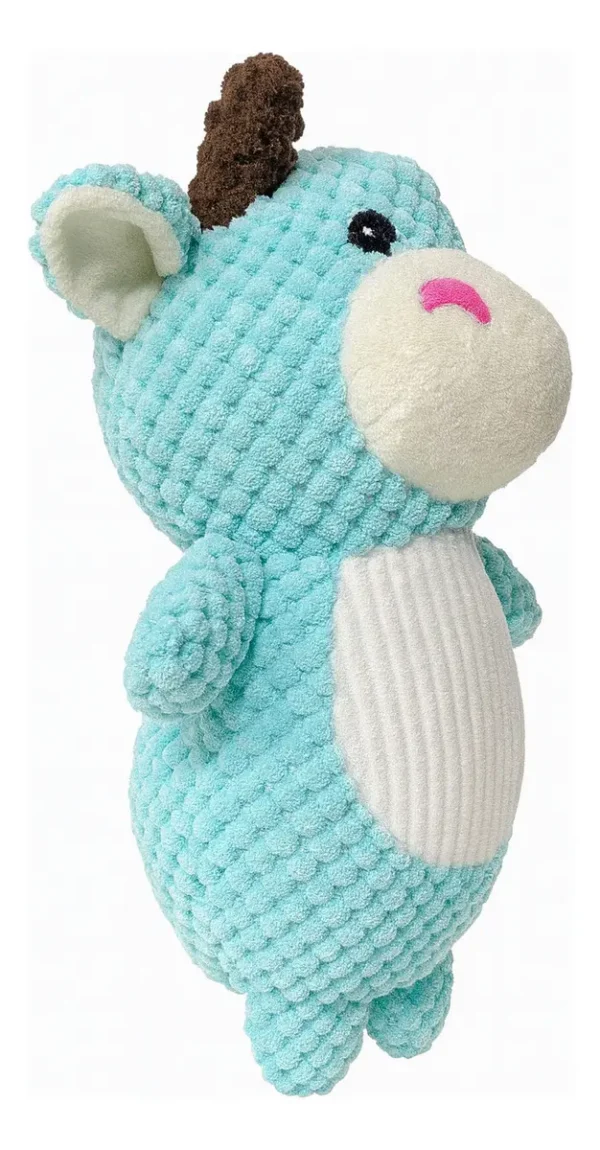 Juguete Peluche Perro Howler Baby Blue 22cm Con Sonido Animales Celeste