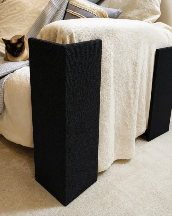 Rascador Esquinero Para Gatos - Sillón Y Pared 60cm X2 Unds