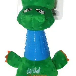 Juguete Peluche Cocodrilo GiGwi Para Perro Verde Oscuro Modelo Wild Hunter