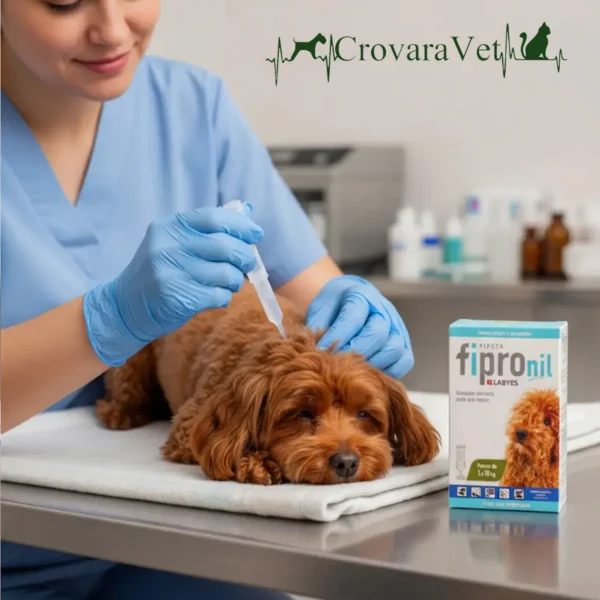 Pipeta Antipulgas para Perros Fipronil hasta 10kg contra Garrapatas y Mosquitos