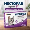 Pipeta Antipulgas para Gatos Hectopar Spot Elmer Hasta 4 Kg