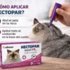 Pipeta Antipulgas para Gatos Hectopar Spot Elmer +4 Kg