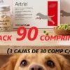 D_NQ_NP_622580-MLA114973013017_072026-F.webp Condroprotector para Perros y Gatos Artrin Pack 90 Comprimidos (3x30)