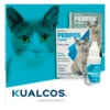 Pipeta Multidosis Antipulgas para Gatos Perfos Kualcos 1 a 8 Kg