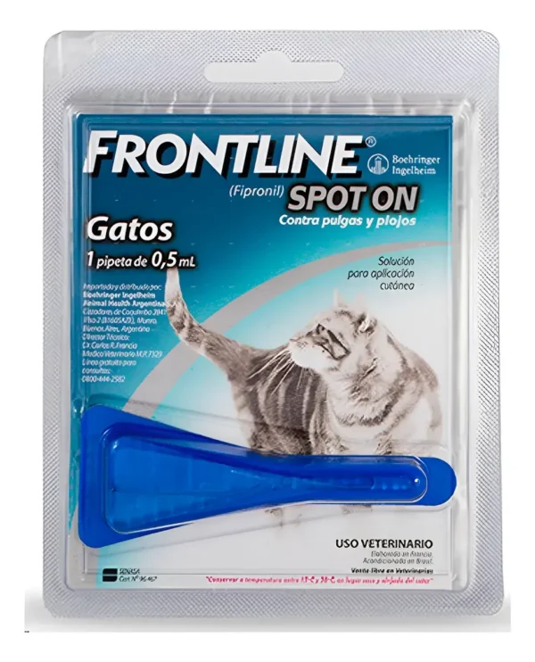 Pipeta Antipulgas para Gatos Frontline Spot On 2 a 10 Kg