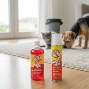 Kit Repelente Líquido y Spray para Perros y Gatos Nova