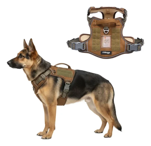 Arnés Pretal Táctico para Perros Anti Tirones Waggs Talle S