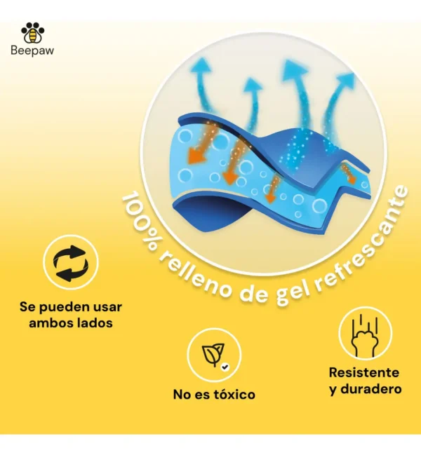 Manta Refrigerante para Perros Beepaw Colchoneta Verano Talle Grande