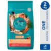 Alimento para Gatos Purina One Pollo y Salmón Adultos x2Kg