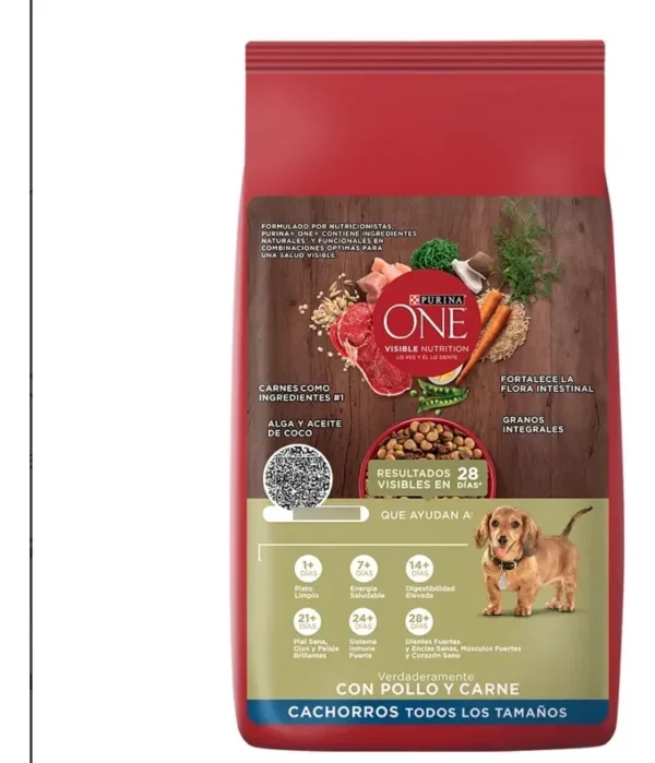 Alimento para Perros Purina One Mini y Pequeños Super Premium x2Kg