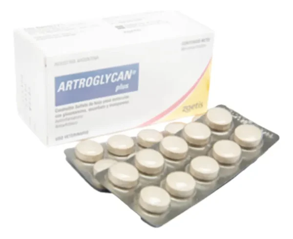 Condroprotector para Perros y Gatos Artroglycan Plus x60 Comprimidos