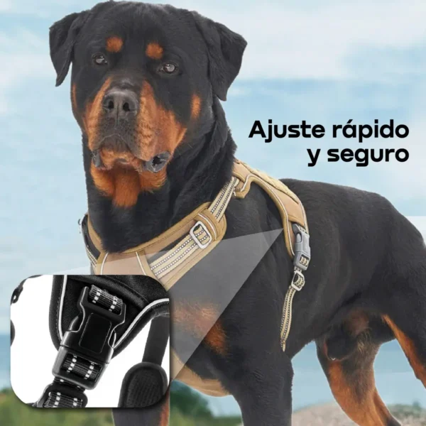 Arnés Pretal Táctico para Perros Anti Tirones Waggs Talle S