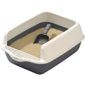 Caja Sanitaria para Gatos Semi Cerrada Raitot Antisalpicaduras