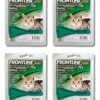 Pipeta Antipulgas y Garrapatas para Gatos Frontline Plus 1 a 8 Kg Combo x4