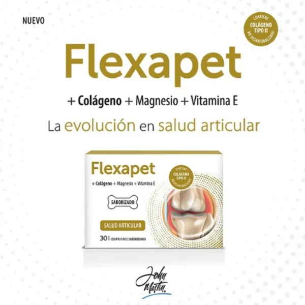 Condroprotector para Perros y Gatos Flexapet x30 Comprimidos