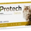 Pipeta Antipulgas para Gatos Protech Labyes 2,1 a 5 Kg