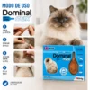 Pipeta Antipulgas para Gatos Dominal Max Konig +4 Kg