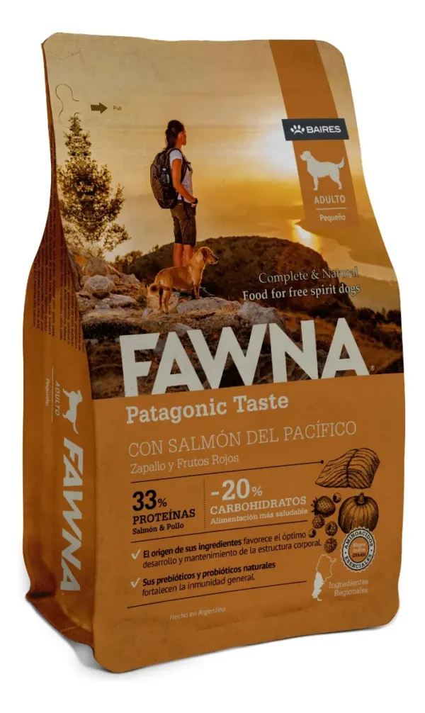 Alimento Fawna Perro Adulto Raza Pequeña Salmón y Pollo 7.5kg