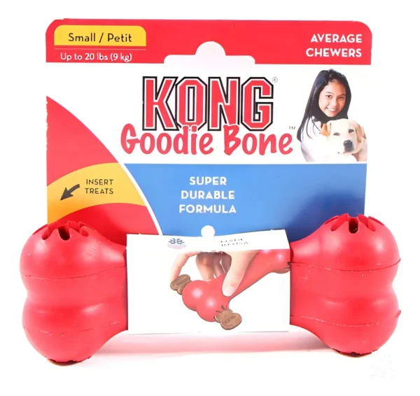 Juguete Rellenable Kong Goodie Bone para Perros Talla Small