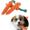 Juguete para Perros Zanahoria Tirador Trenzado Resistente