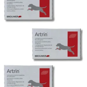 Condroprotector para Perros y Gatos Artrin Pack 90 Comprimidos (3x30)