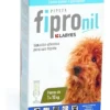 Pipeta Antipulgas para Perros Fipronil hasta 10kg contra Garrapatas y Mosquitos